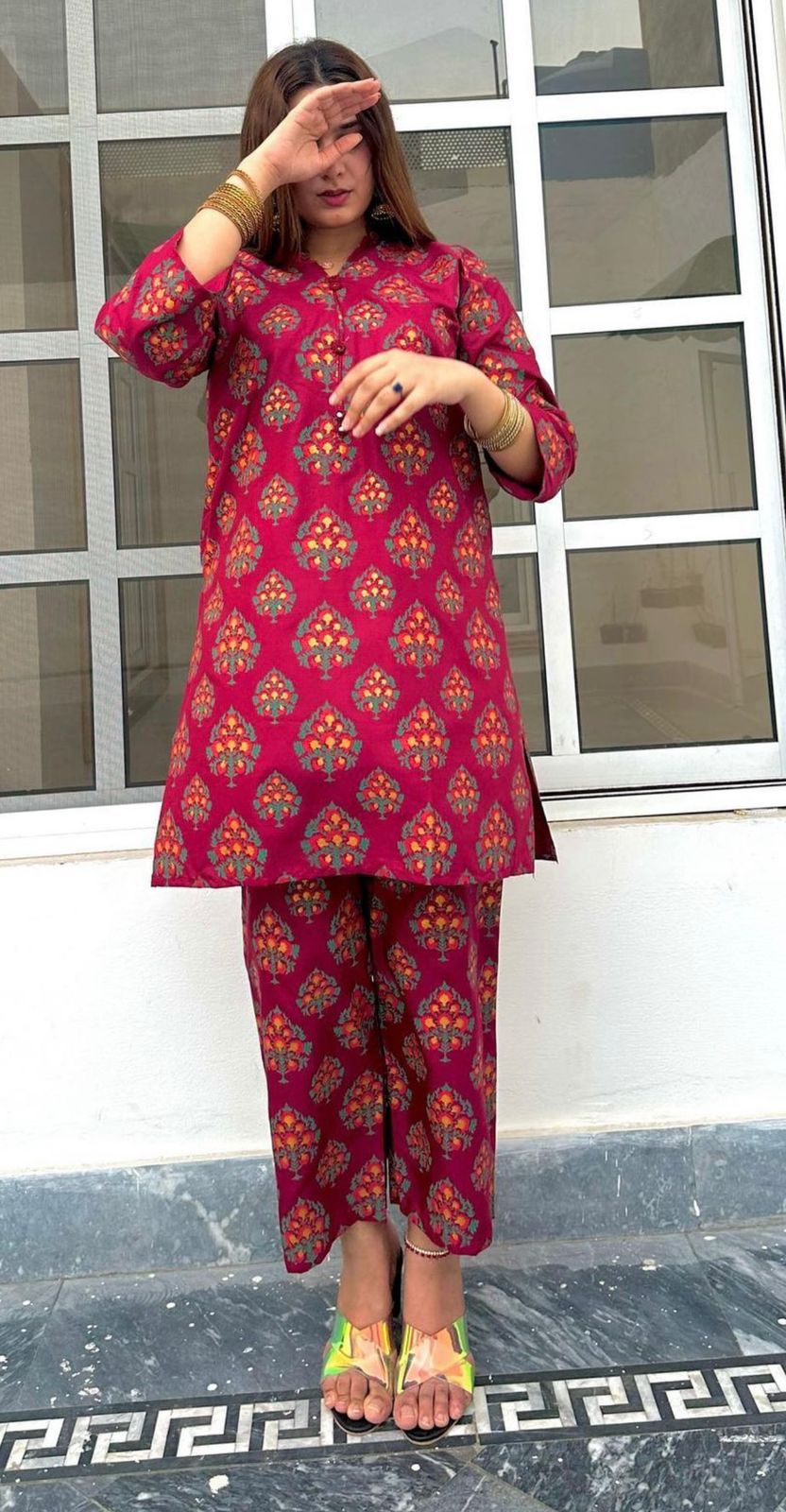 New Bindi Print 2pice
