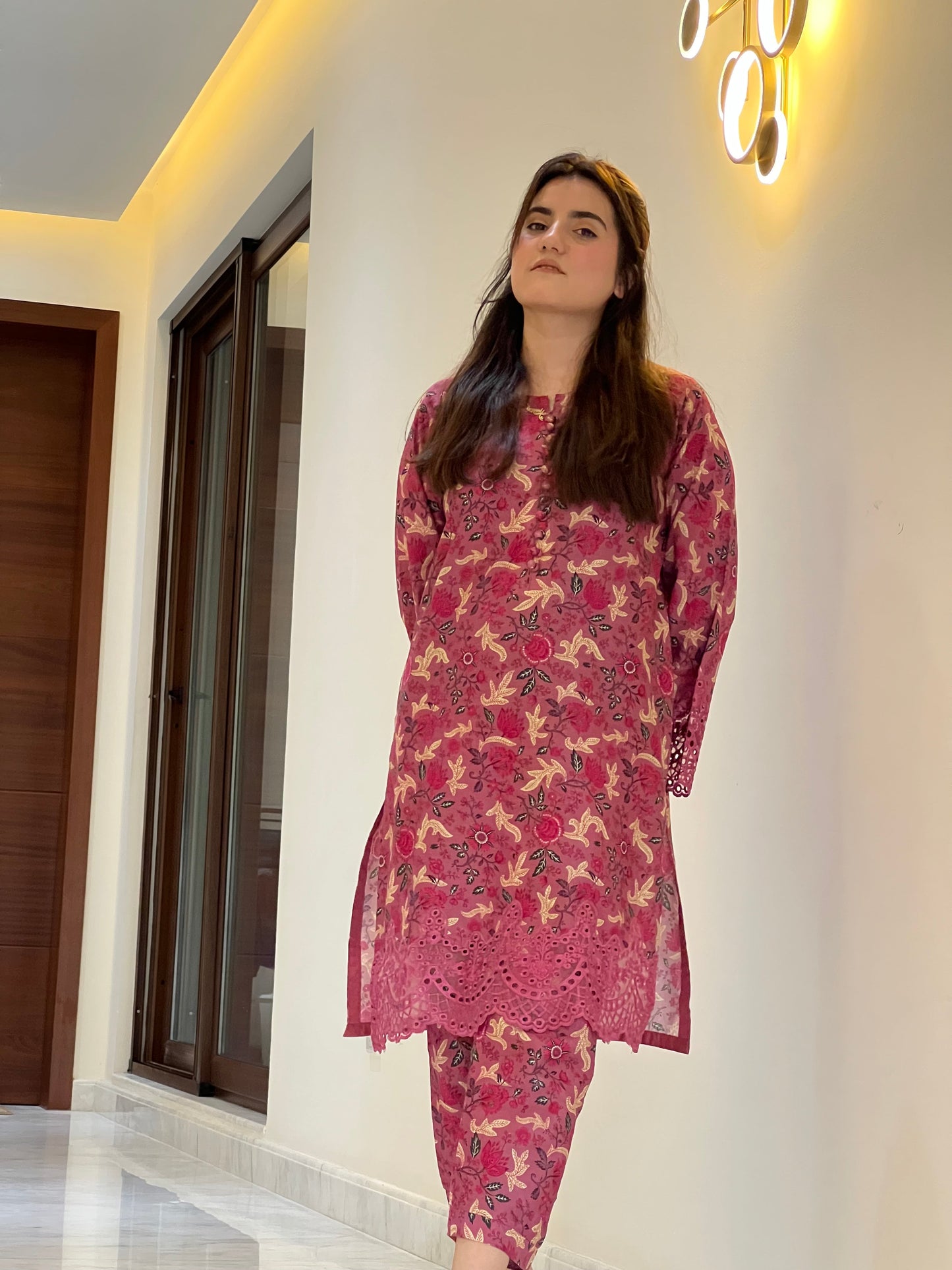 Dazzel Digital lawn 2pice