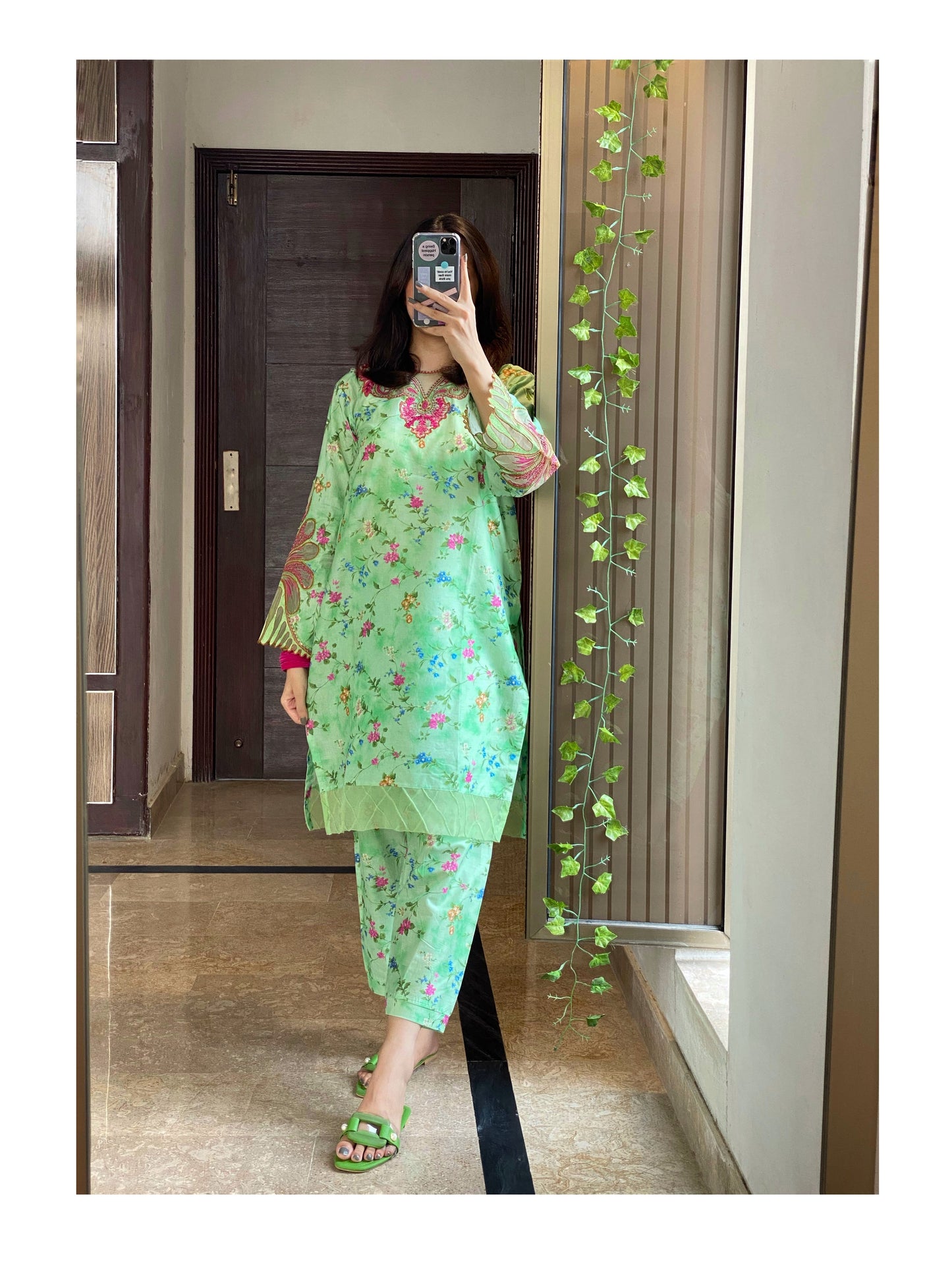 Dazzel Digital lawn 2pice