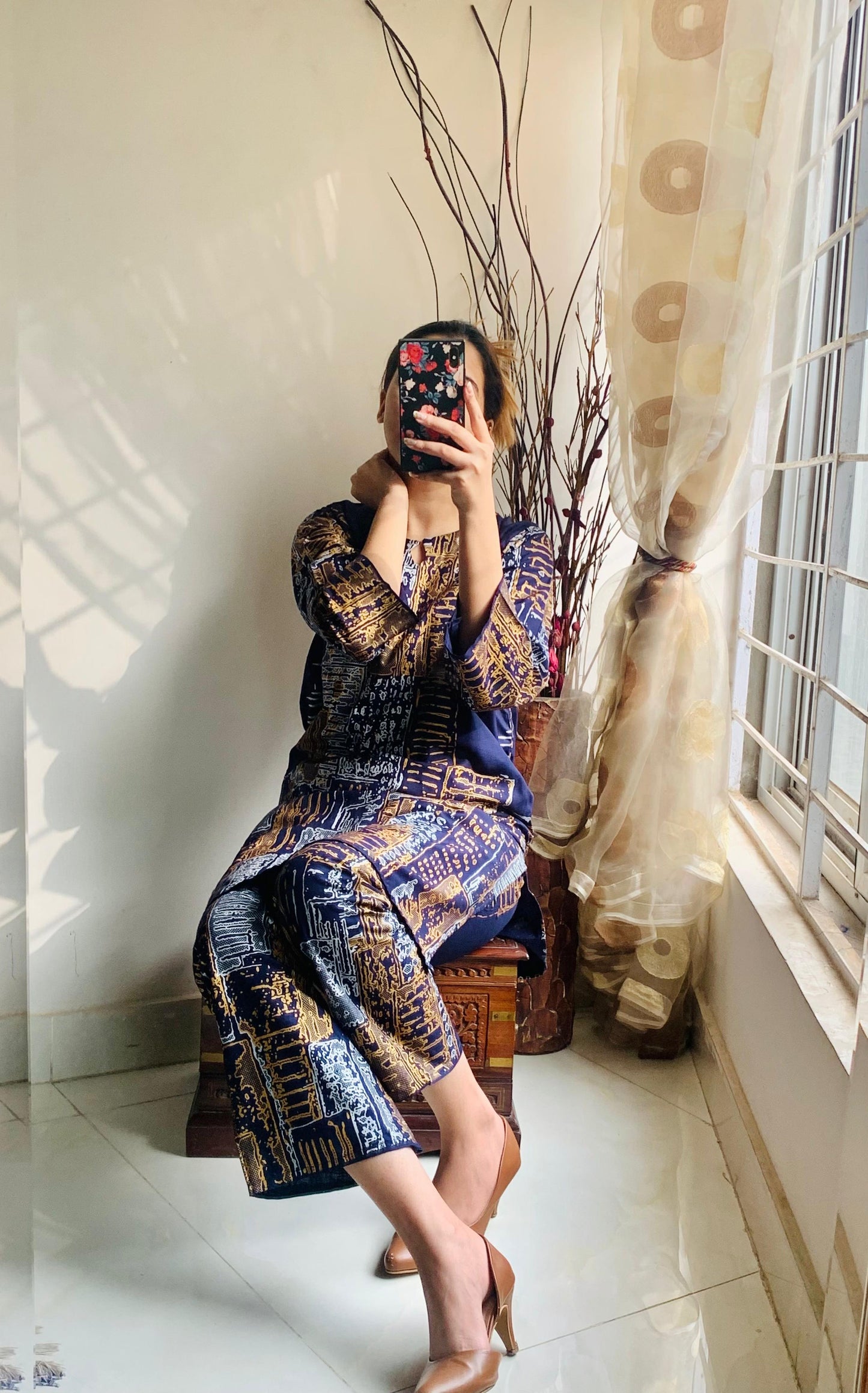 NEW TRENDY NEW VIRAL MOUTAIN  2PC DRESS FOR FULL SUMMMER