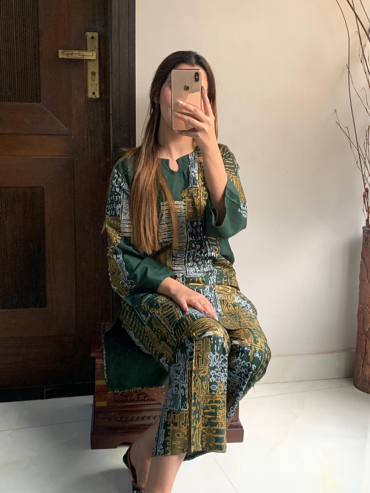 NEW TRENDY NEW VIRAL MOUTAIN  2PC DRESS FOR FULL SUMMMER