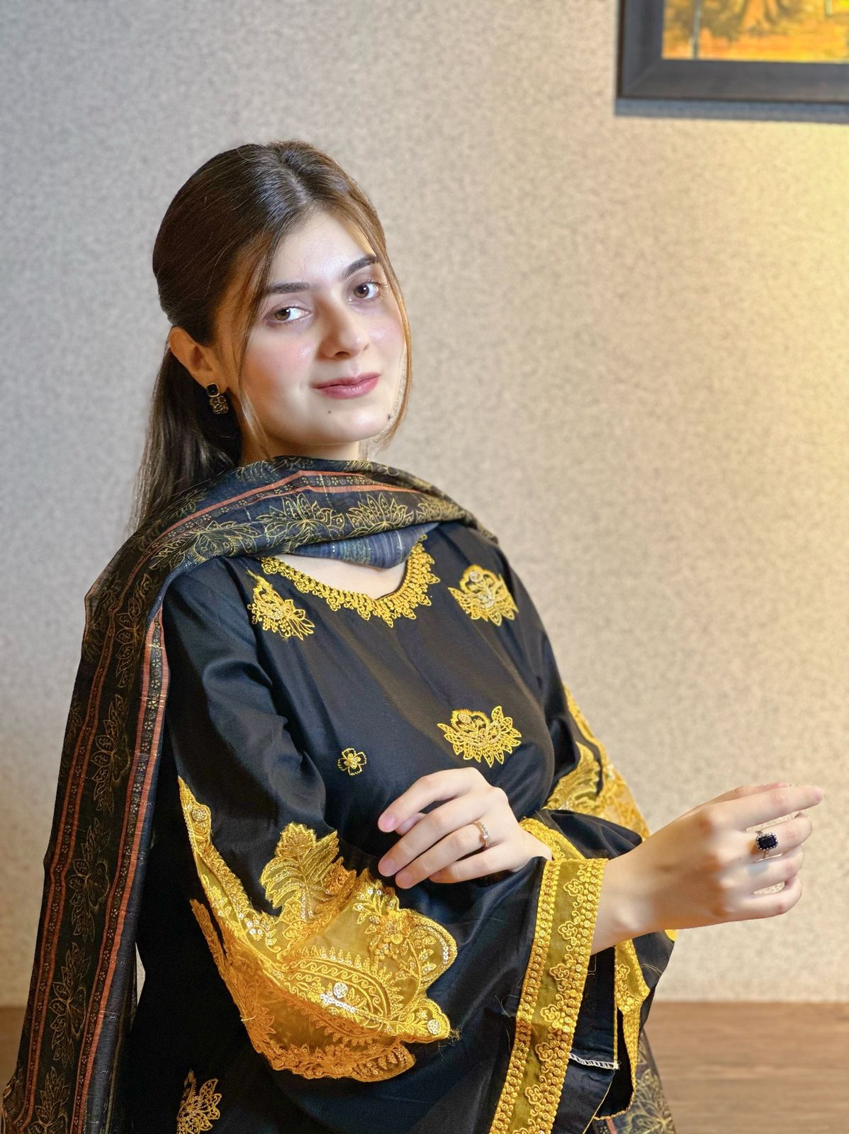 BKC 3 Piece Embroidery Stitched Suit